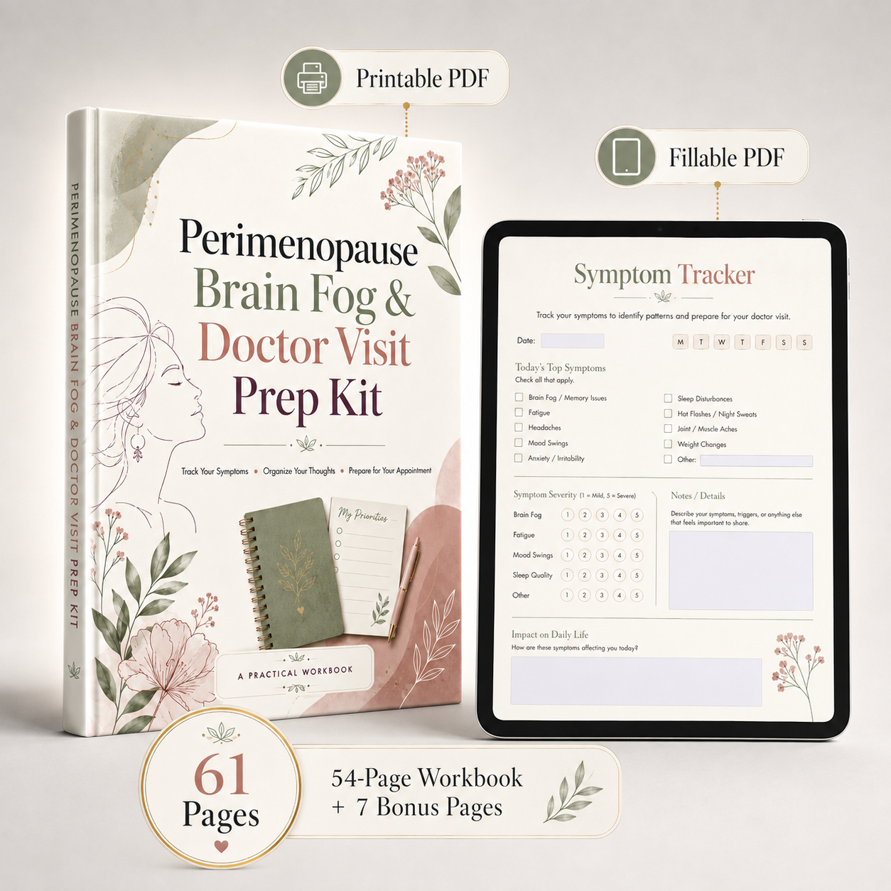 Perimenopause Brain Fog & Doctor Visit Prep Kit