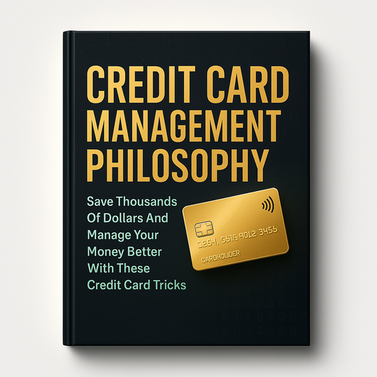Credit Card Management Philosophy