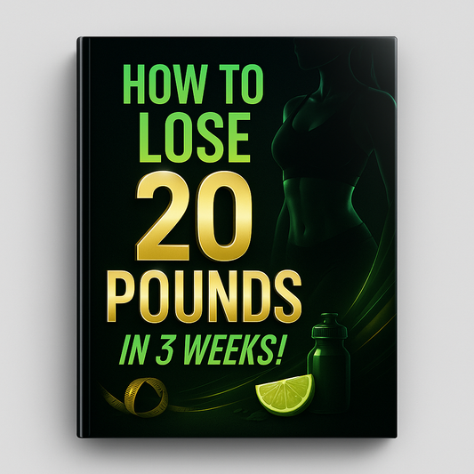 How To Lose 20 Pounds In 3 Weeks!