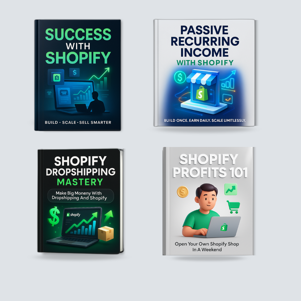 Shopify Profit Blueprint: 4-Book Mastery Bundle
